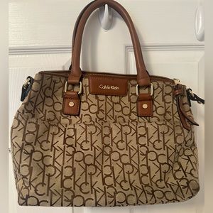 Calvin Klein brown purse